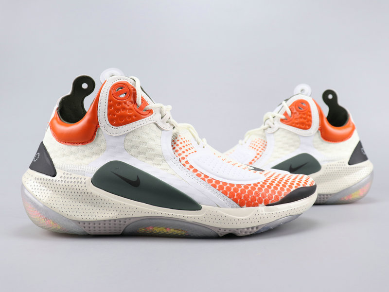 2020 Nike Joyride CC3 Setter White Orange Black Running Shoes